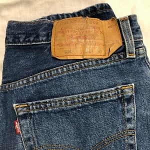 Vintage red tab Levi’s 501 jeans